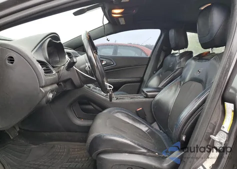 2015 Chrysler 200 S z USA, uszkodzony, nr VIN 1C3CCCBB9FN534392